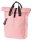Walker Schulrucksack Roll Top Kunstfaser pink sand