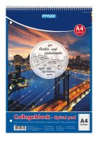 TOPPOINT Collegeblock Spiral pad liniert DIN A4 Innen-...