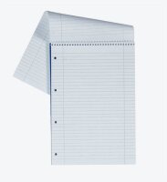 TOPPOINT Collegeblock Spiral pad liniert DIN A4 Innen-...