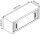 CP Omnispace Aufsatz-Rollladenschrank lichtgrau keine Fachböden 120,0 x 42,0 x 45,0 cm