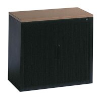CP Omnispace Rollladenschrank schwarzgrau 1 Fachboden...