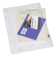 FolderSys Dokumententaschen 19x30,5 cm glasklar glatt...