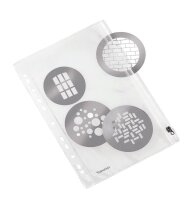 FolderSys Dokumententaschen 19x30,5 cm glasklar glatt 0,15 mm, 10 St.