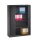 CP Omnispace Rollladenschrank schwarzgrau 3 Fachböden 120,0 x 42,0 x 166,0 cm