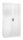 CP Omnispace Rollladenschrank lichtgrau 4 Fachböden 100,0 x 42,0 x 198,0 cm