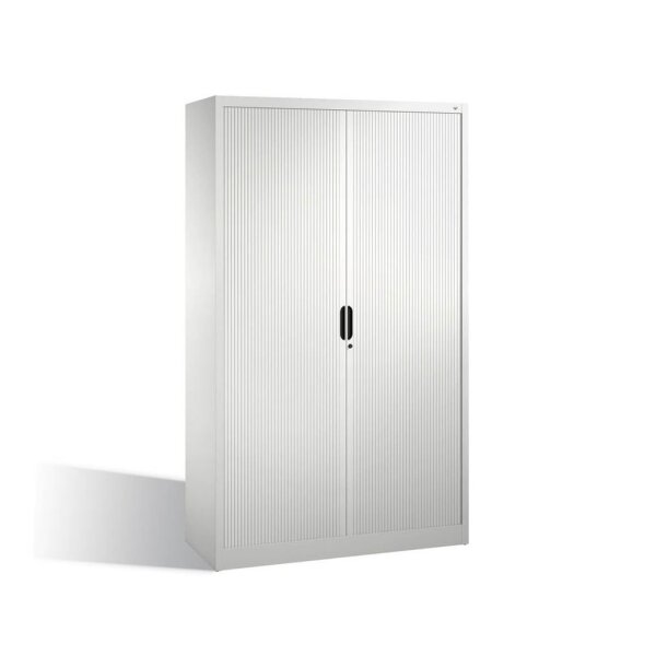 CP Omnispace Rollladenschrank lichtgrau 4 Fachböden 120,0 x 42,0 x 198,0 cm