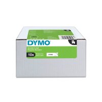 DYMO Schriftbänder D1 45803 2093098, 19 mm, schwarz...