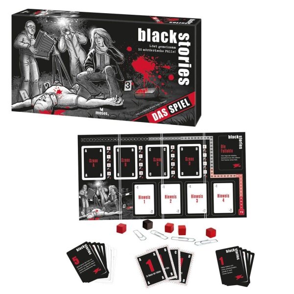 moses black stories - Das Spiel Rätsel, 1 St.