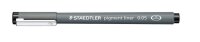 STAEDTLER pigment liner 308 Fineliner schwarz 0,05 mm, 1 St.