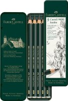 FABER-CASTELL 9000 Jumbo Bleistifte HB, 2B, 4B, 6B, 8B...