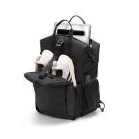 DICOTA Laptop-Rucksack Eco Dual GO für Microsoft Surface Kunstfaser schwarz bis 38,1 cm (15 Zoll)