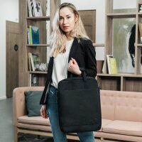 DICOTA Laptoptasche Eco MOTION Kunstfaser schwarz D31877-RPET bis 39,6 cm (15,6 Zoll)
