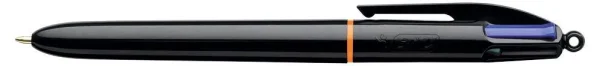 BIC 4-Farben-Kugelschreiber 4 Colours PRO schwarz/orange,...