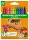 BIC Kids Plastidecor Wachsmalstifte farbsortiert, 12 St.