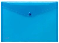 FolderSys Dokumententaschen DIN A4 blau glatt 0,20 mm, 10...