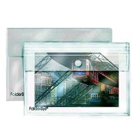 FolderSys Dokumententaschen DIN A5 transparent glatt 0,20...