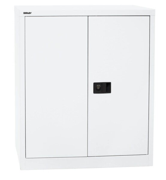 BISLEY Stahlschrank Universal E402A01696 verkehrsweiß 1 Fachboden 91,4 x 40,0 x 100,0 cm, aufgebaut, 1 St.