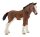 Schleich® Farm World 13810 Clydesdale Fohlen Spielfigur