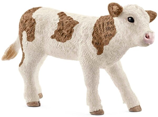 Schleich® Farm World 13802 Fleckvieh-Kalb Spielfigur