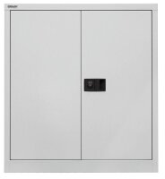 BISLEY Stahlschrank Universal E402A01G645 lichtgrau 1 Fachboden 91,4 x 40,0 x 100,0 cm, aufgebaut, 1 St.