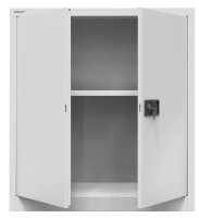 BISLEY Stahlschrank Universal E402A01G645 lichtgrau 1 Fachboden 91,4 x 40,0 x 100,0 cm, aufgebaut, 1 St.