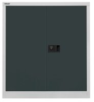BISLEY Stahlschrank Universal E402A01525 lichtgrau, anthrazitgrau 1 Fachboden 91,4 x 40,0 x 100,0 cm, aufgebaut, 1 St.