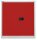 BISLEY Stahlschrank Universal E402A01G506 lichtgrau, kardinalrot 1 Fachboden 91,4 x 40,0 x 100,0 cm, aufgebaut, 1 St.