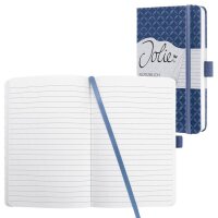 SIGEL Notizbuch Jolie® ca. DIN A6 liniert, indigoblau Hardcover 174 Seiten, 1 St.