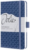 SIGEL Notizbuch Jolie® ca. DIN A6 liniert, indigoblau Hardcover 174 Seiten, 1 St.