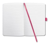SIGEL Notizbuch Jolie® ca. DIN A6 liniert, fuchsia pink Hardcover 174 Seiten, 1 St.
