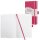 SIGEL Notizbuch Jolie® ca. DIN A6 liniert, fuchsia pink Hardcover 174 Seiten, 1 St.