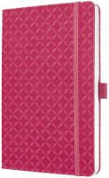SIGEL Notizbuch Jolie® ca. DIN A5 liniert, fuchsia pink Hardcover 174 Seiten, 1 St.