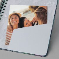 SIGEL Notizbuch mit Spirale Jolie® ca. DIN A5 punktkariert, violett/grün Hardcover 240 Seiten, 1 St.