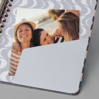 SIGEL Notizbuch mit Spirale Jolie® ca. DIN A5 punktkariert, schwarz/kupfer Hardcover 240 Seiten, 1 St.