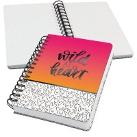 SIGEL Notizbuch mit Spirale Jolie® ca. DIN A5...