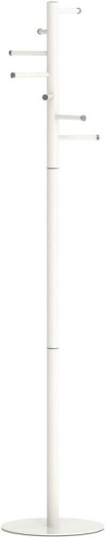 MAUL Kleiderständer Caurus 9406202 weiß Metall 8 Haken 35,0 x 177,0 cm, 1 St.