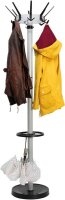 MAUL Kleiderständer Caligo 9408095 silber Metall 32 Haken 46,0 x 175,0 cm, 1 St.