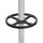 MAUL Kleiderständer Caligo 9408095 silber Metall 32 Haken 46,0 x 175,0 cm, 1 St.