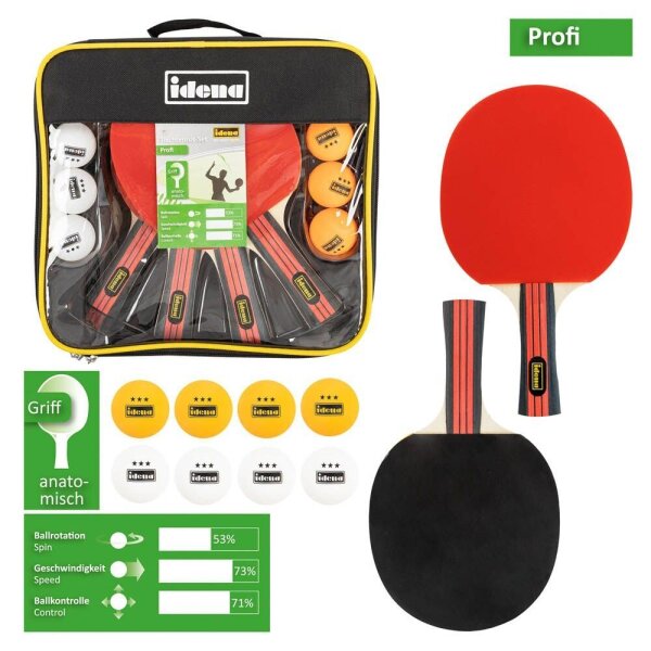 Idena Tischtennis-Set Profi, 1 Set