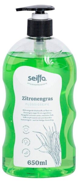 seiffa.® Zitronengras Flüssigseife 650 ml  ( 4262397150010 )