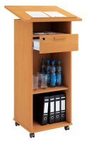 VCM my office Stehpult Melta buche