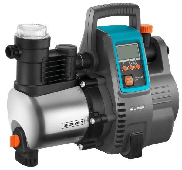 GARDENA Gartenpumpe 6000/6 LCD inox 1.300 W