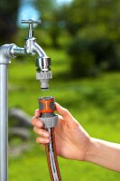 GARDENA Gartenschlauchverbinder 18216-20 19 mm (3/4 Zoll) Wasseranschluss, 1 St.