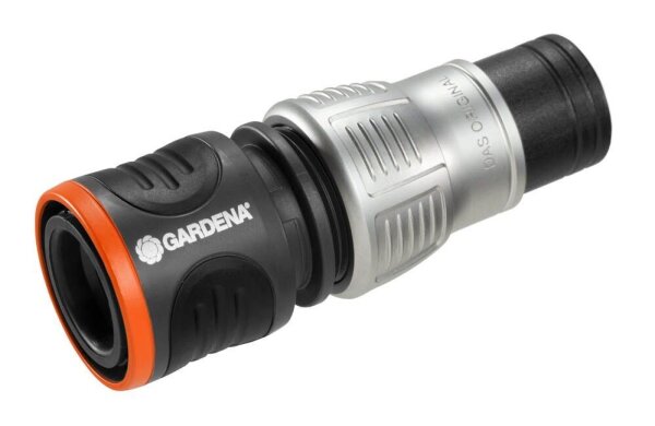 GARDENA Wasserstopp-Gartenschlauchverbinder Premium 18253-20 13 mm (1/2 Zoll), 15 mm (5/8 Zoll) Wasseranschluss, 1 St.