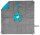GARDENA Formschnittmatte city gardening 150,0 x 150,0 cm