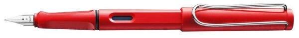 LAMY safari Patronenfüller rot hochglänzend M (mittel), 1 St.
