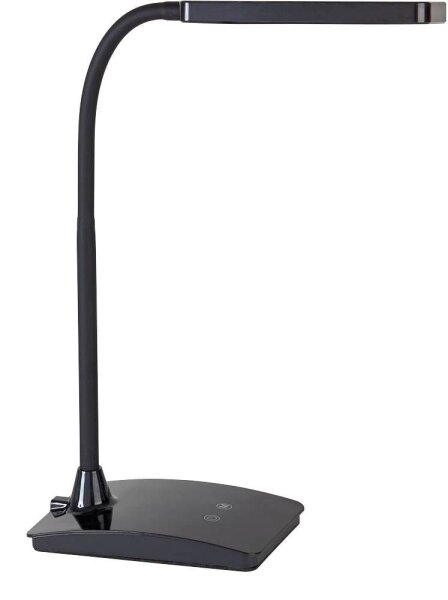 MAUL pearly colour vario LED Schreibtischlampe schwarz 4,1 W