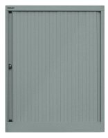 BISLEY Rollladenschrank silber 2 Fachböden 80,0 x 43,0 x 103,0 cm