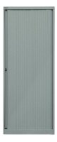 BISLEY Rollladenschrank silber 4 Fachböden 80,0 x 43,0 x 198,0 cm
