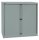 BISLEY Rollladenschrank silber 2 Fachböden 100,0 x 43,0 x 103,0 cm